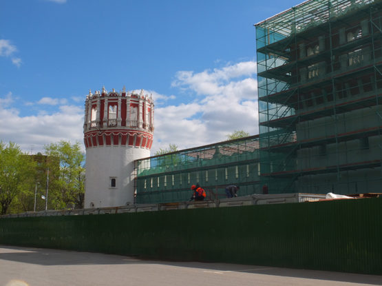 Новодевичий монастырь реконструкция